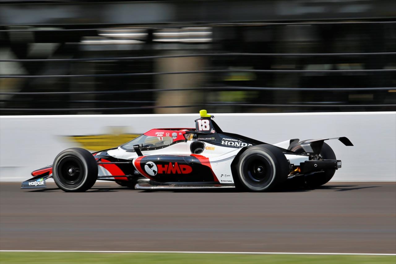David Malukas - Indianapolis 500 Practice - By: Paul Hurley -- Photo by: Paul Hurley